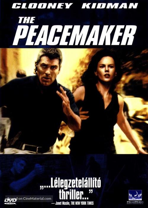 The Peacemaker - Hungarian DVD movie cover