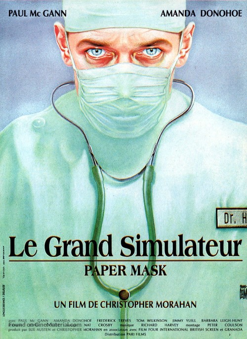 Paper Mask - French Movie Poster