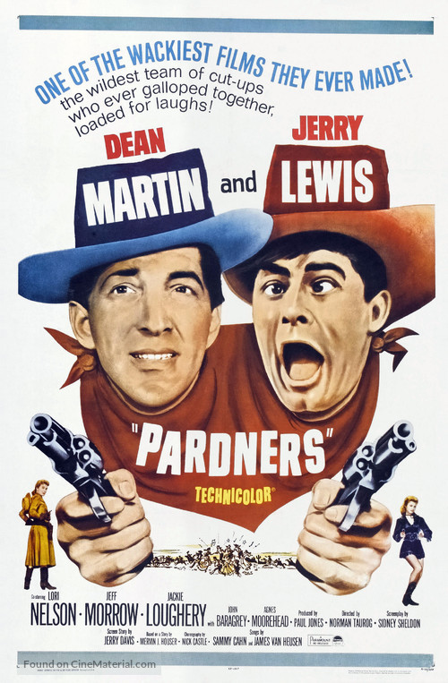 Pardners - Re-release movie poster