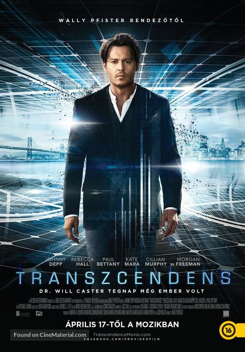 Transcendence - Hungarian Movie Poster