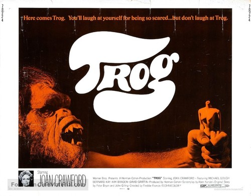 Trog - Theatrical movie poster