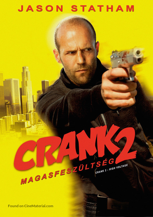 Crank: High Voltage - Hungarian DVD movie cover
