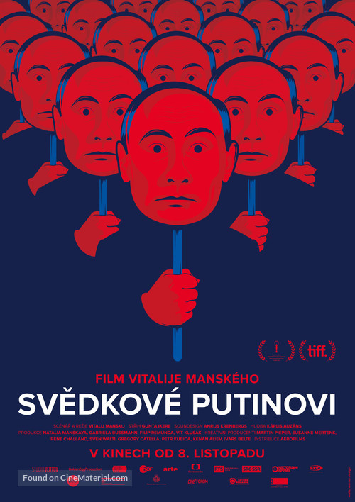 Svideteli Putina - Czech Movie Poster