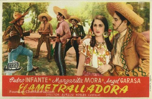 El ametralladora - Mexican Movie Poster