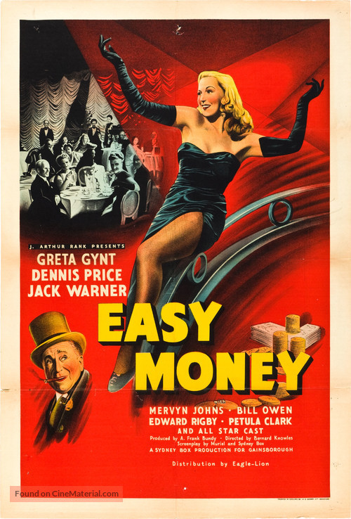 Easy Money - British Movie Poster