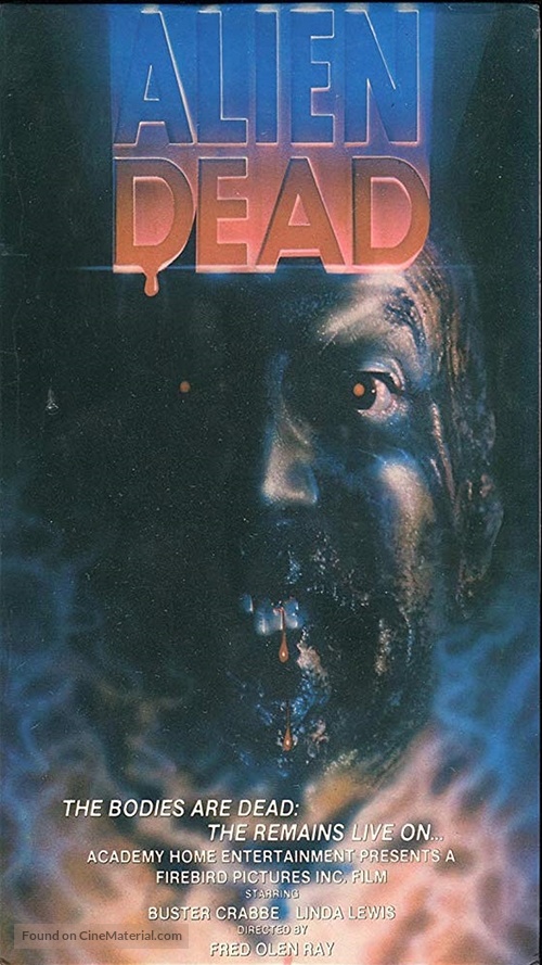 Alien Dead - VHS movie cover