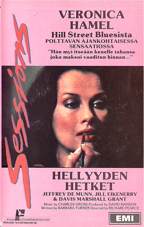 Sessions - Finnish VHS movie cover