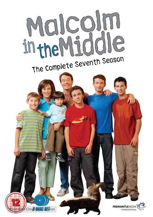 &quot;Malcolm in the Middle&quot; - British DVD movie cover