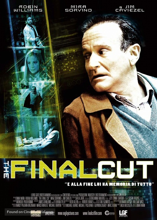 The Final Cut - Italian Movie Poster