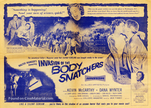 Invasion of the Body Snatchers - poster