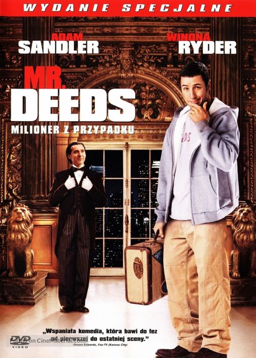 Mr Deeds - Polish Movie Cover