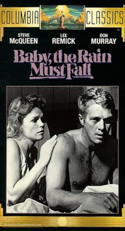 Baby the Rain Must Fall - VHS movie cover