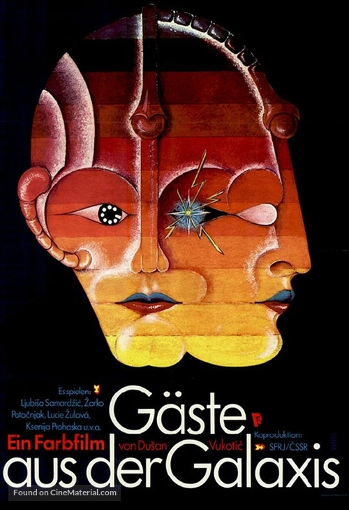 Gosti iz galaksije - German Movie Poster