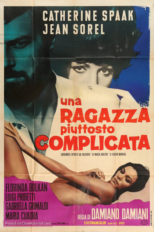 Una ragazza piuttosto complicata - Italian Movie Poster