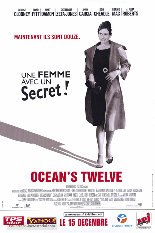 Ocean&#039;s Twelve - French poster