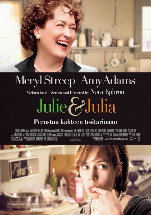 Julie &amp; Julia - Finnish Movie Poster