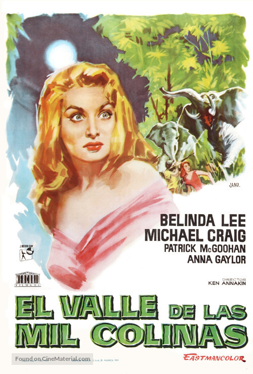 Nor the Moon by Night - Spanish Movie Poster