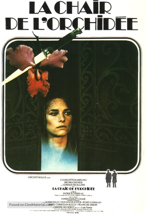La chair de l&#039;orchid&eacute;e - French Movie Poster