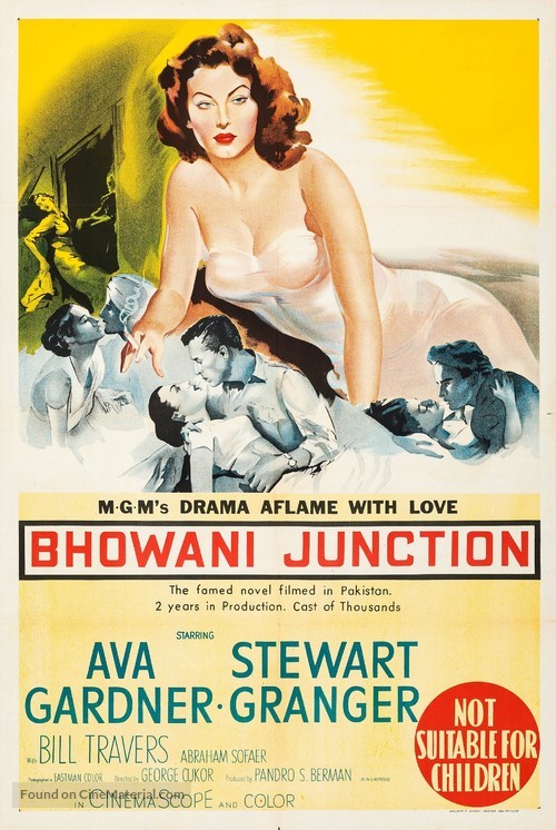 Bhowani Junction - Australian Movie Poster