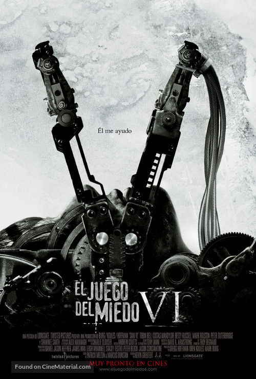 Saw VI - Mexican Movie Poster