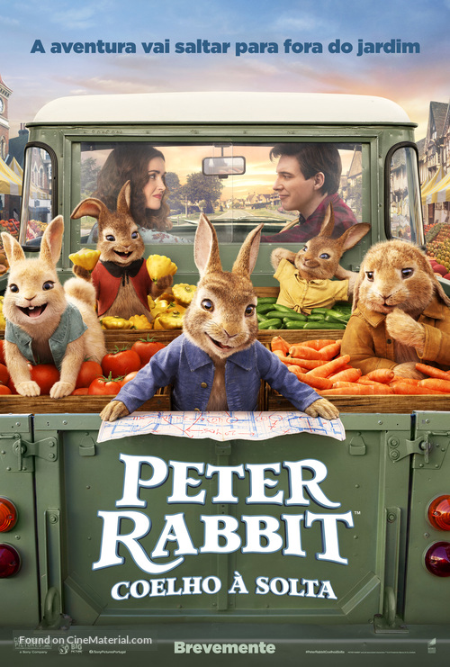 Peter Rabbit 2: The Runaway - Portuguese Movie Poster