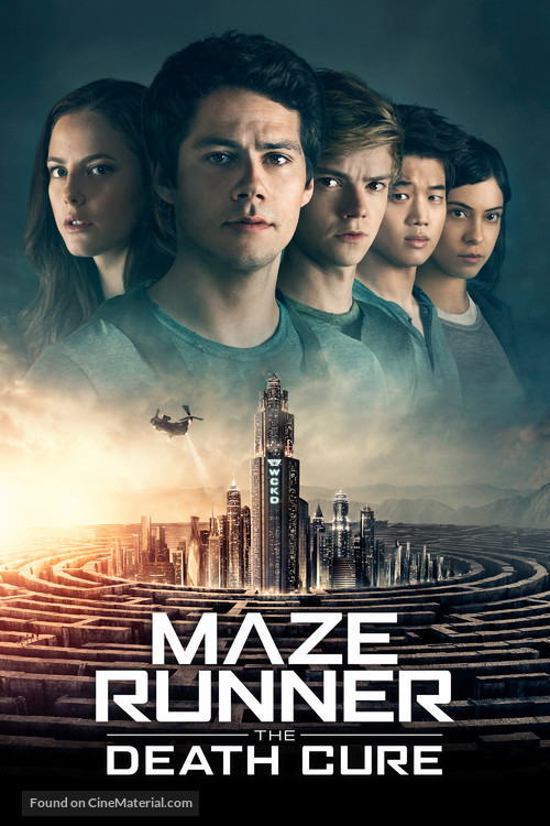 Maze Runner: The Death Cure - British Movie Cover