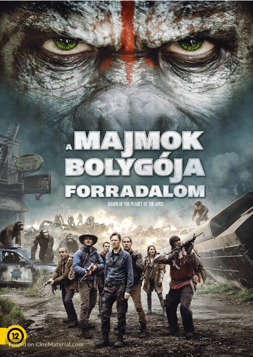 Dawn of the Planet of the Apes - Hungarian Movie Cover