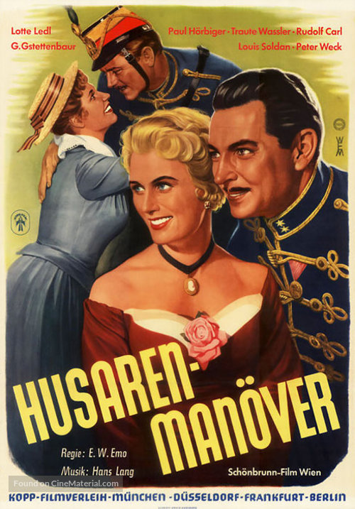 Husarenmanoever - German Movie Poster
