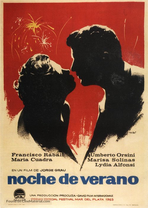 Noche de verano - Spanish Movie Poster