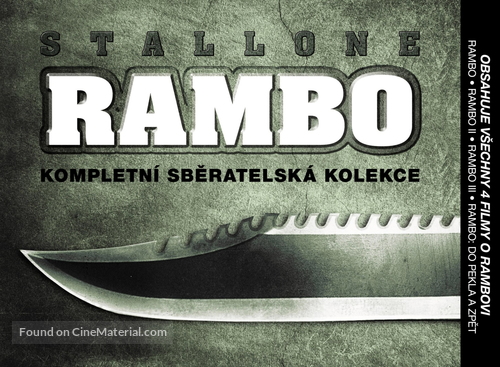 Rambo: First Blood Part II - Czech Blu-Ray movie cover