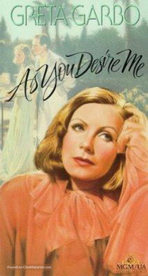 As You Desire Me - Movie Cover