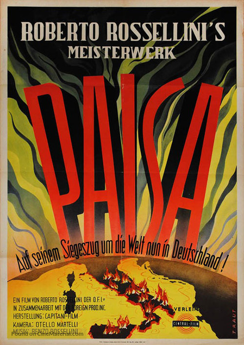 Pais&agrave; - German Movie Poster