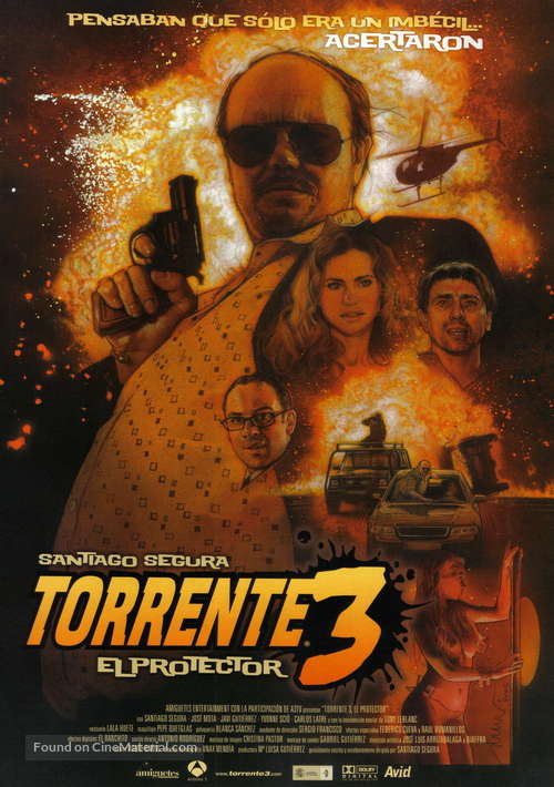 Torrente 3: El protector - Spanish Movie Poster