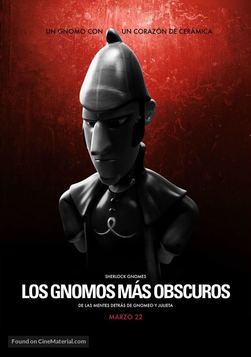 Sherlock Gnomes - Argentinian Movie Poster