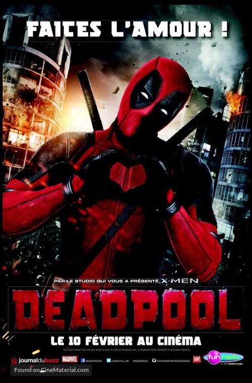 Deadpool - French Movie Poster