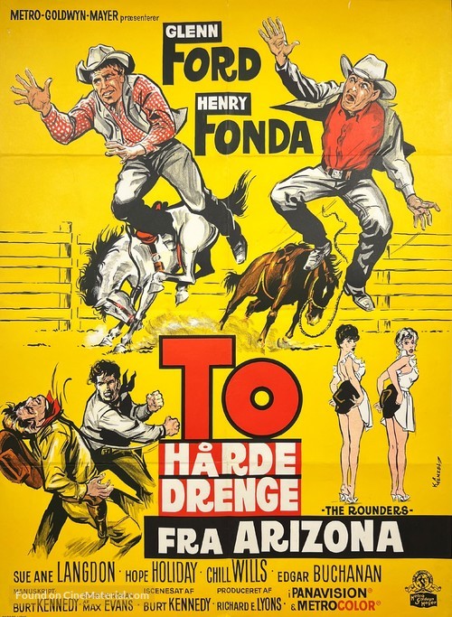 The Rounders - Danish Movie Poster