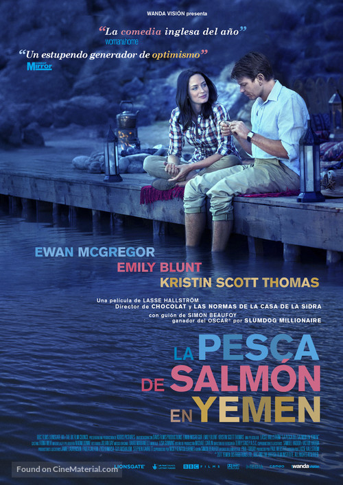 Salmon Fishing in the Yemen - Spanish Movie Poster