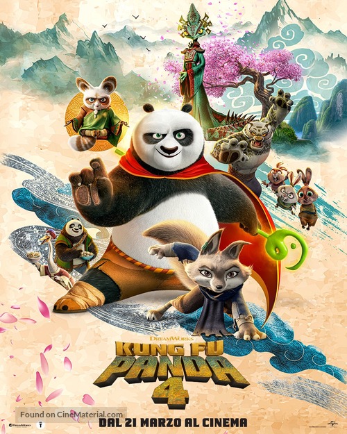 Kung Fu Panda 4 - Italian Movie Poster