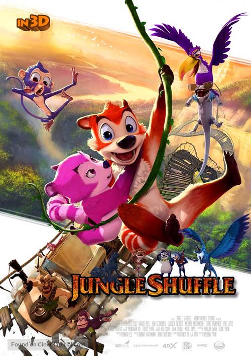 Jungle Shuffle - South Korean Movie Poster