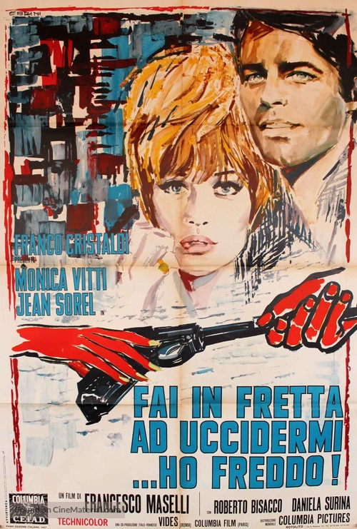 Fai in fretta ad uccidermi... ho freddo! - Italian Movie Poster