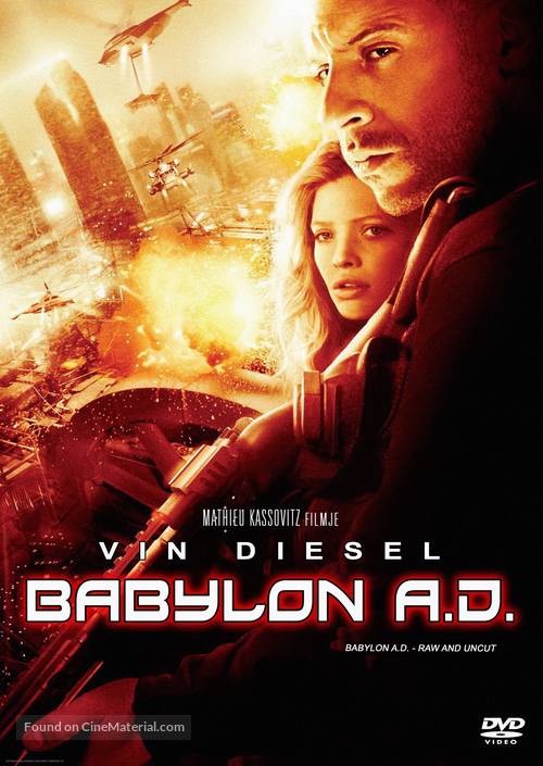 Babylon A.D. - Hungarian DVD movie cover