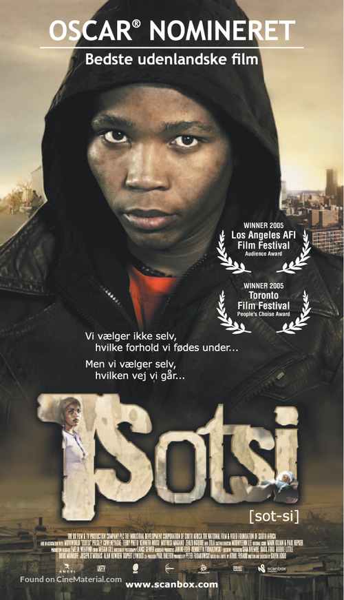 Tsotsi - Danish Movie Poster