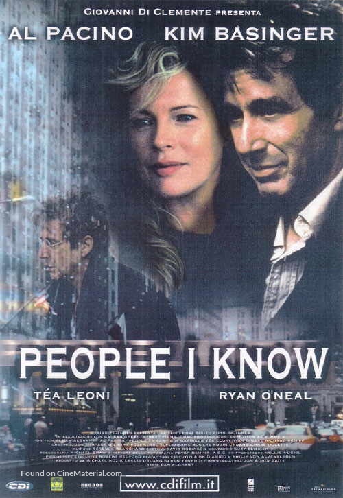 People I Know - Italian poster