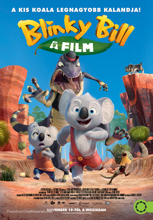 Blinky Bill the Movie - Hungarian Movie Poster