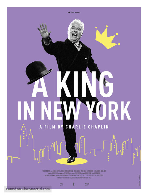 A King in New York - Movie Poster