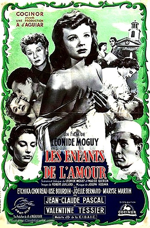 Les enfants de l&#039;amour - French Movie Poster
