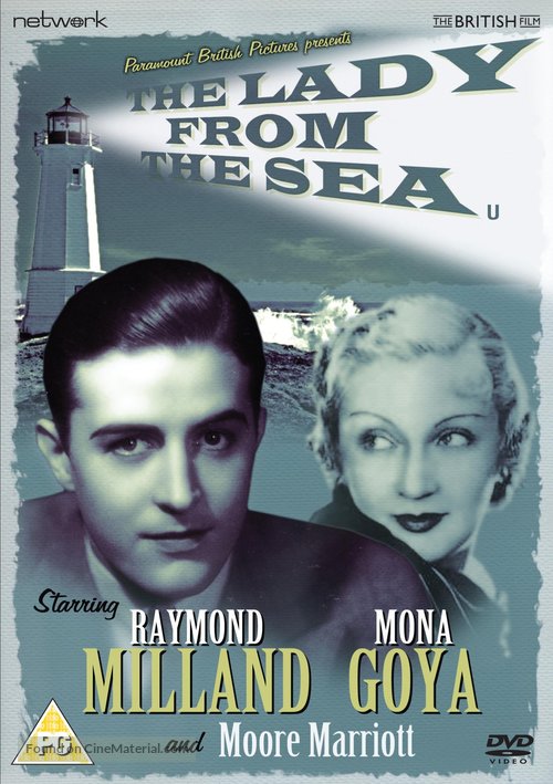 The Lady from the Sea - British DVD movie cover