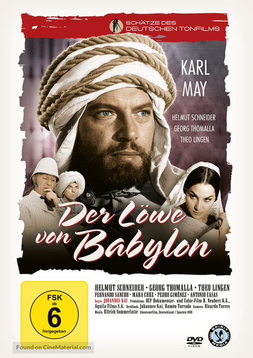 Der L&ouml;we von Babylon - German DVD movie cover