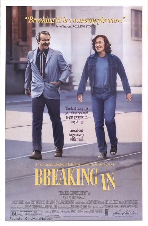Breaking In - Movie Poster
