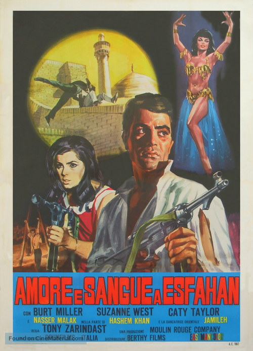 Treasure of the Lost Desert - Italian Movie Poster